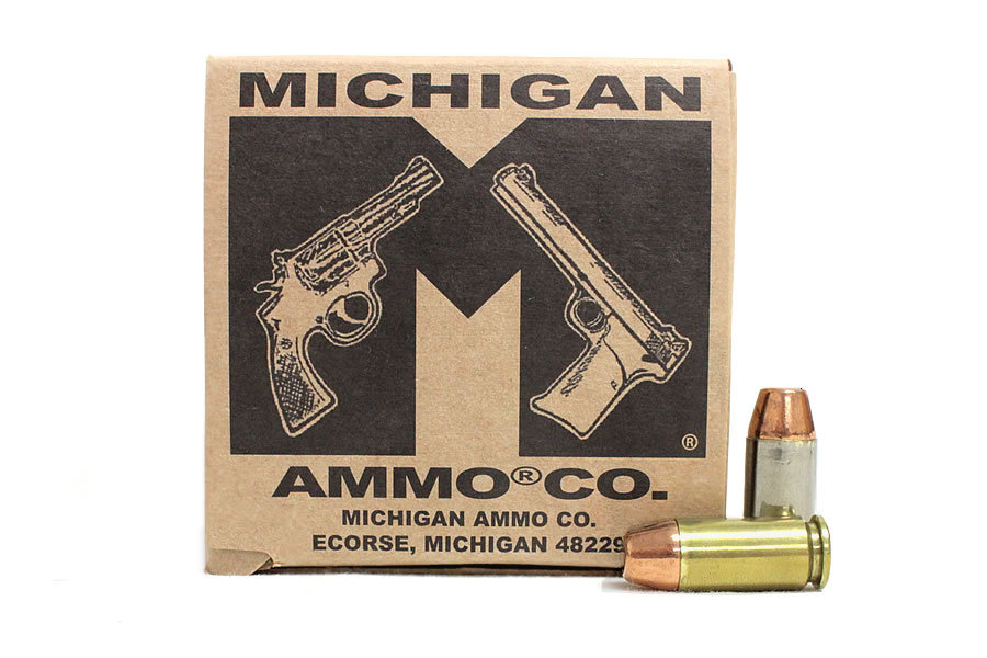 Michigan Ammo Co 40 S&W 180 gr TMJ Remanufactured Police Trade 1000/Bucket