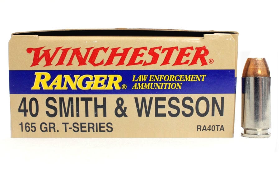 WINCHESTER AMMO 40 SW 165 GR JHP T-SERIES RANGER