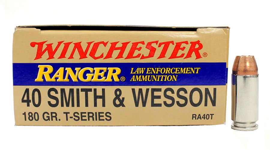 WINCHESTER AMMO 40 SW 180 GR JHP T-SERIES RANGER