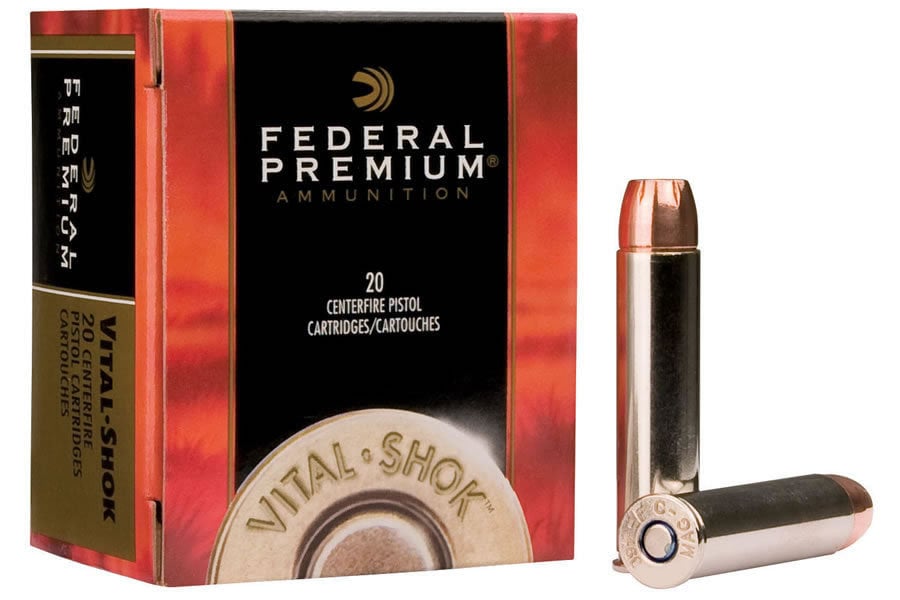 FEDERAL AMMUNITION 454 CASULL 300 GR SWIFT A-FRAME VITAL-SHOK