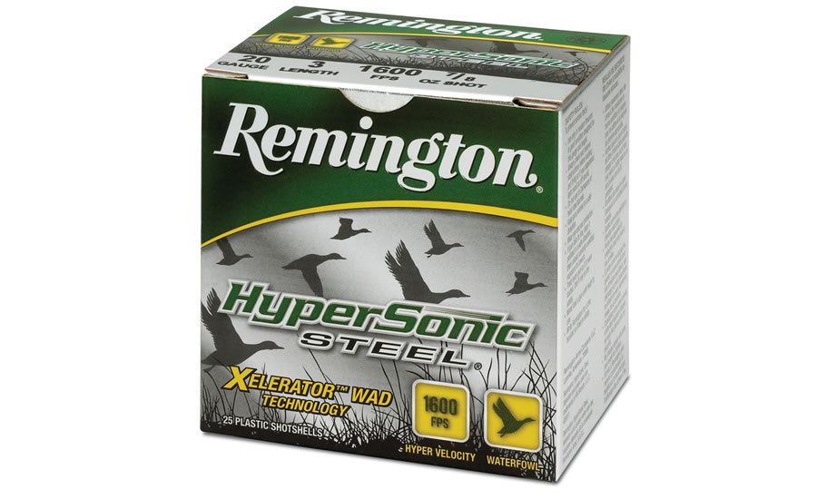 Remington 20 Ga 3 in 7/8 oz #2 Shot HyperSonic Steel 25/Box