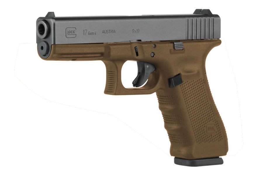 GLOCK 17 9MM FDE CENTERFIRE PISTOL (GEN4)