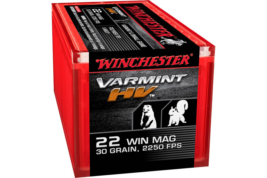 WINCHESTER AMMO 22 WMR 30 GR POWER TIP V-MAX VARMINT HV