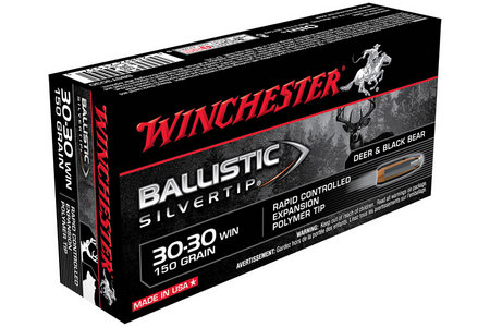 WINCHESTER AMMO 30-30 Win 150 gr Polymer Tip Ballistic Silvertip 20/Box