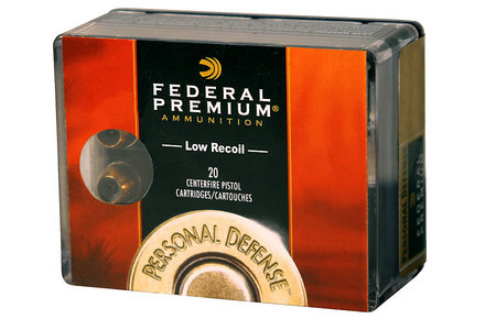 FEDERAL AMMUNITION 40SW 135 gr Expanding FMJ Personal Defense Low Recoil 20/Box