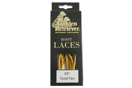 63 INCH GOLD TAN LACES