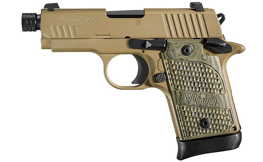 Sig Sauer P938 Scorpion Tb 9mm Carry Conceal Pistol With Night Sights