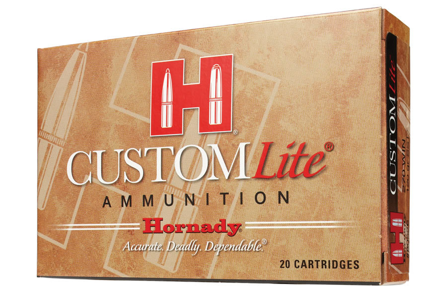 HORNADY 308 WIN 125 GR SST CUSTOM LITE