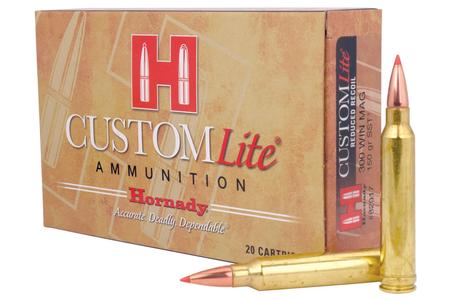 HORNADY 300 Win Mag 150 gr SST Custom Lite 20/Box
