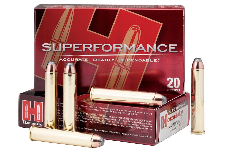 HORNADY 444 MARLIN 265 GR INTERLOCK FLAT POINT