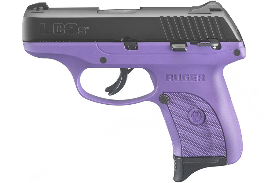 RUGER LC9S 9MM LUGER PURPLE TALO PISTOL