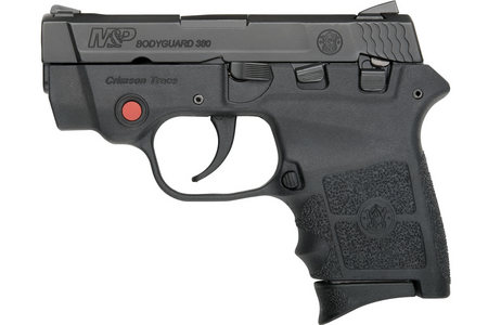 SMITH AND WESSON MP BODYGUARD 380 W/ CRIMSON TRACE LASER