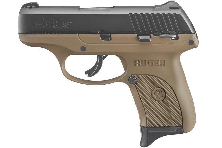 Ruger LC9s 9mm Luger Flat Dark Earth Carry Conceal Pistol
