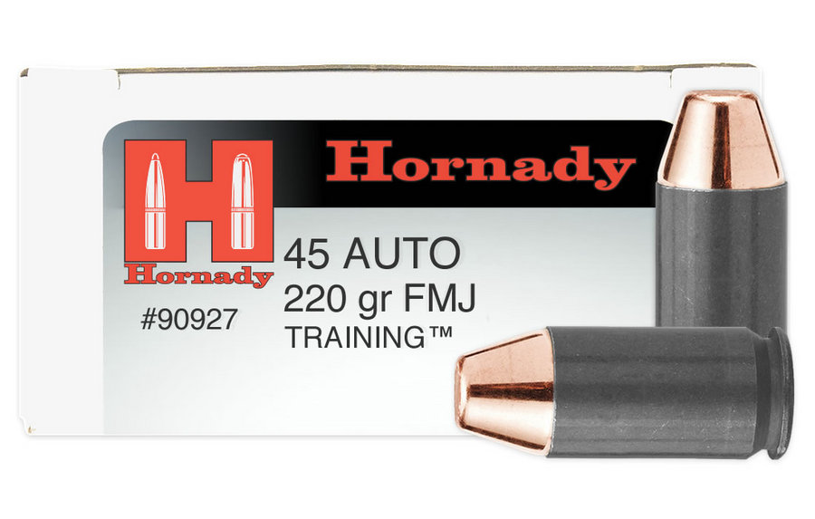 Hornady .45 ACP 220 gr FMJ Training Police-Trade Ammo 50/Box