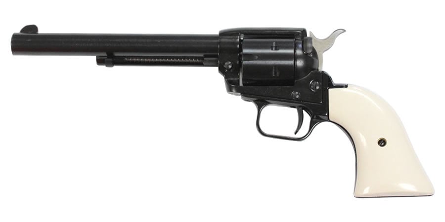 Heritage Rough Rider 22LR Rimfire Revolver with White Grips