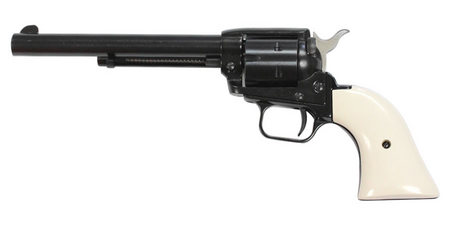 HERITAGE Rough Rider 22LR Rimfire Revolver with White Grips