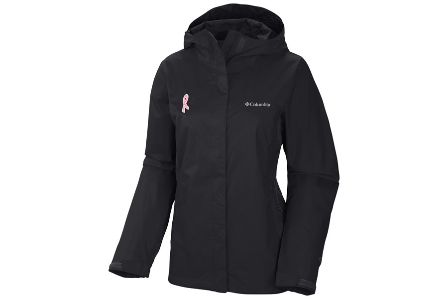 columbia breast cancer rain jacket