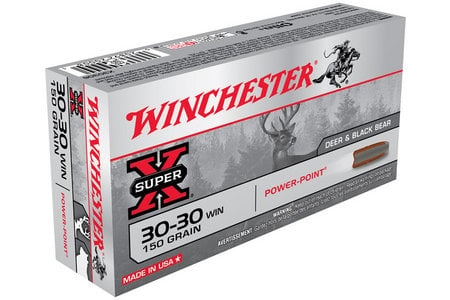 30-30 WIN 150 GR POWER-POINT SUPER-X