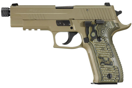 SIG SAUER P226 Elite Scorpion 9mm Centerfire Pistol with Threaded Barrel