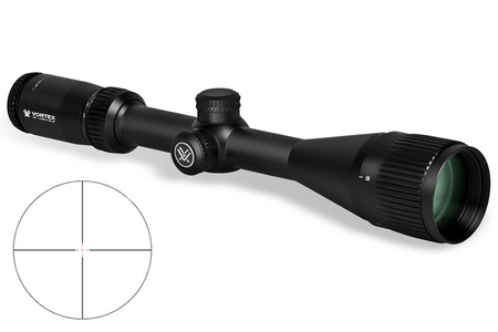 VORTEX OPTICS Crossfire II 6-18x44 AO Riflescope with Sunshade and V-Brite Illuminated Reticle