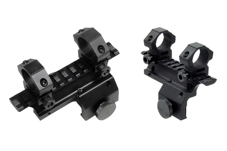 LEAPERS Mini-14 3-Point Locking Scope Mount with 1 Inch Rings