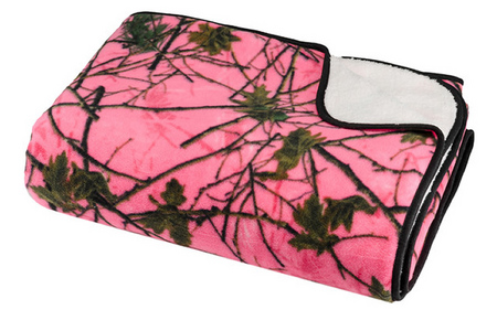 SOFT TOUCH REVERSIBLE CAMO BLANKETS