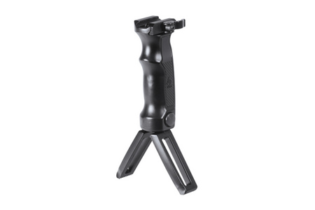 LEAPERS Combat D Grip with Quick Release Deployable Bipod