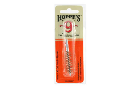 HOPPES Phosphor Bronze Brush for .40 Cal and 10mm Pistols