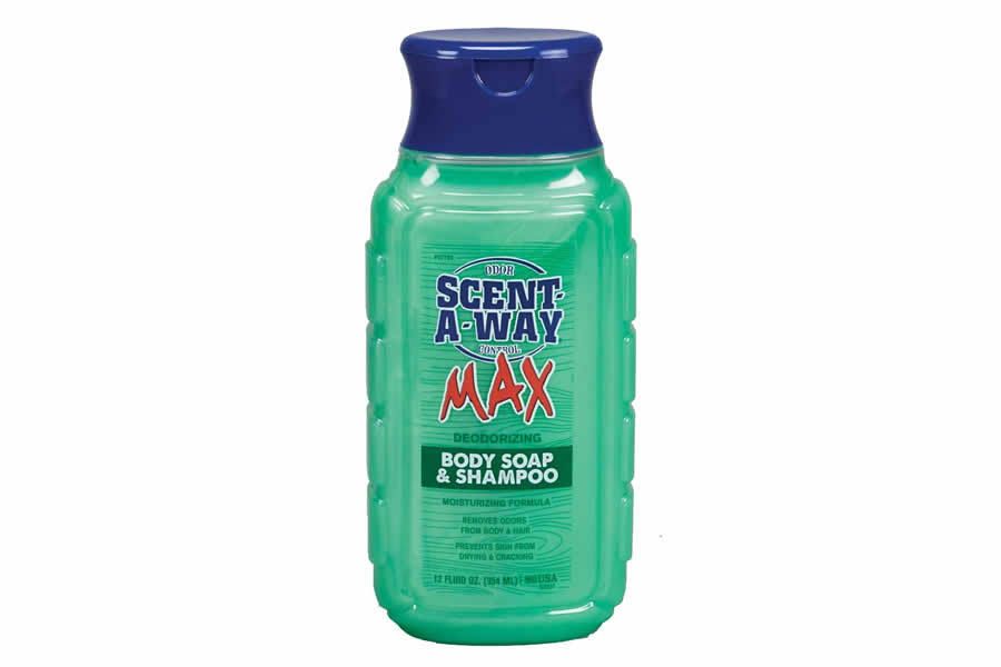 SCENT-A-WAY MAX 12 OZ BODY SOAP AND SHAMPOO