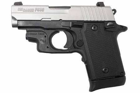 SIG SAUER P938 Two-Tone 9mm Centerfire Pistol with Crimson Trace Laser