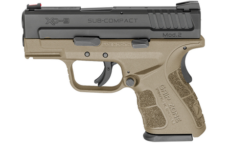 XD MOD.2 9MM SUB-COMPACT FLAT DARK EARTH