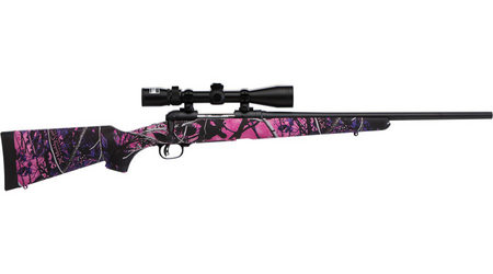 SAVAGE 11 Trophy Hunter XP Youth 223 Rem Muddy Girl with Scope