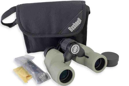 BUSHNELL 6X30 Natureview Tan Porro, WP, FMC, Leadfree Glass, Binoculars