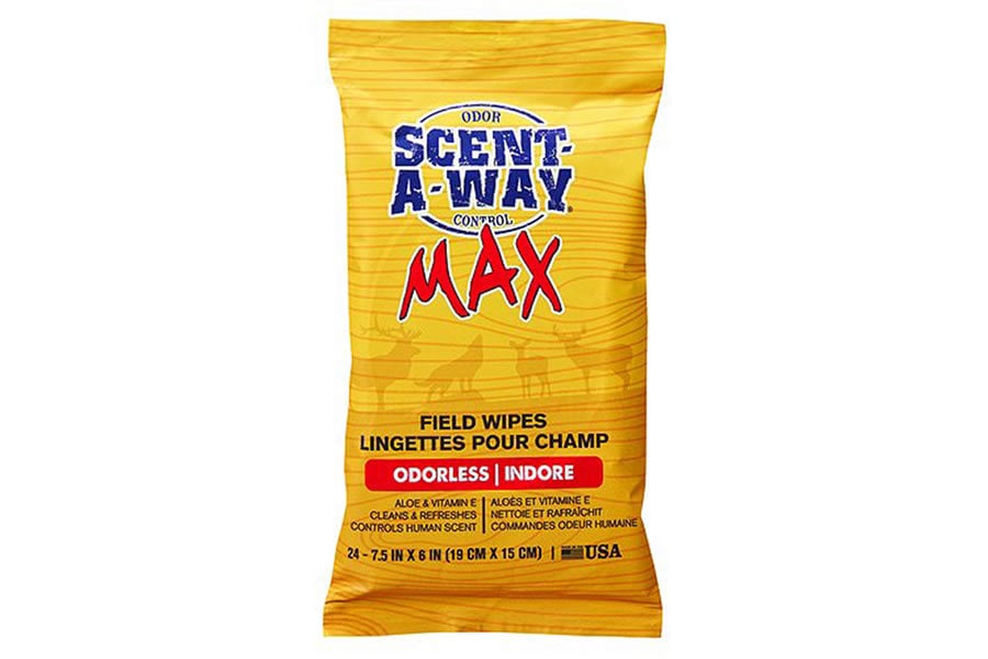 Hunters Specialties Scent-A-Way Odorless Max Field Wipes