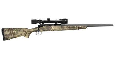 SAVAGE Axis II Kryptek Highlander Exclusive 22-250 w/ 4-12x40mm Scope and Heavy Barrel