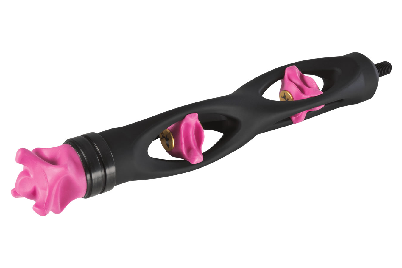 TROPHY RIDGE PINK BLACK STATIC STABILIZER 6 INCHES