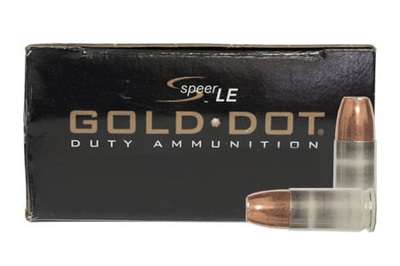 SPEER AMMUNITION 40SW 165 gr Hollow Point Gold Dot 50/Box