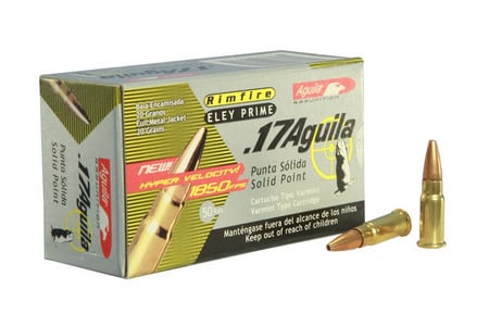 AGUILA .17 Aguila 20 gr FMJ High Velocity 50/Box