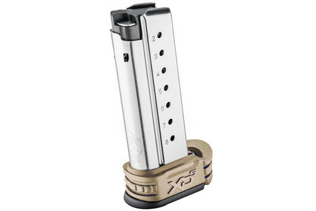 SPRINGFIELD XDS 9mm 8-Round Factory Magazine w/ FDE Sleeve