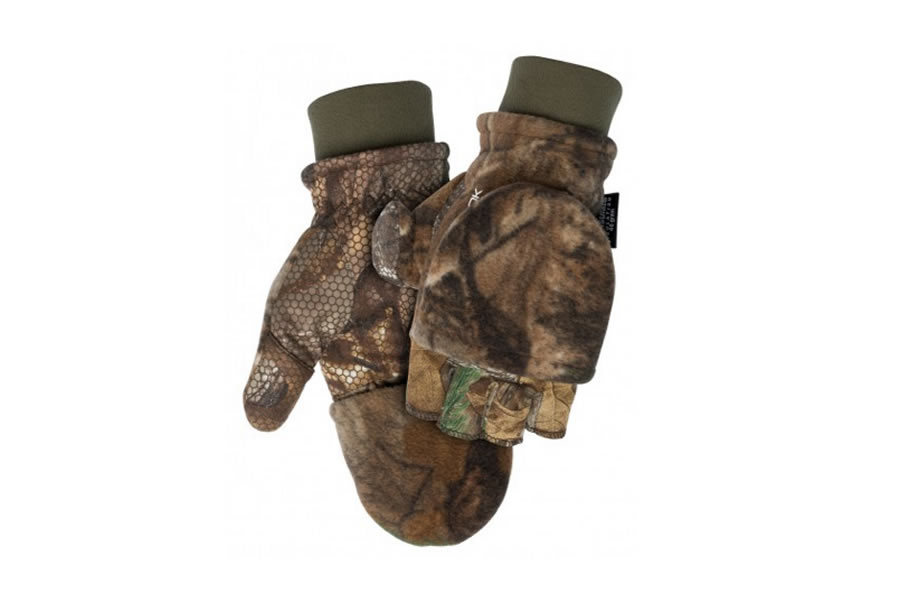 Scent-Lok Mens Fleece Pop Top Gloves 
