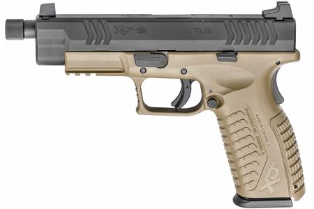 XDM 9MM 4.5 FDE WITH THREADED BARREL