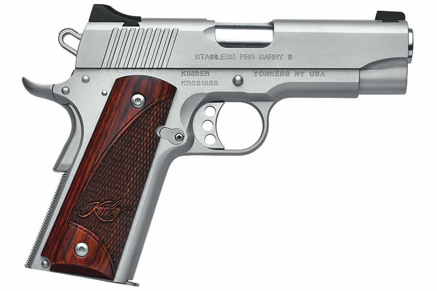 STAINLESS PRO CARRY II 9MM LUGER