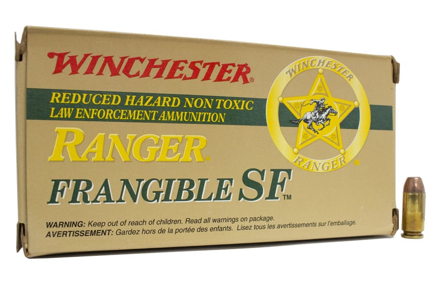 WINCHESTER AMMO 40 SW 135 GR FRANGIBLE SINTER-FIRE RANGER