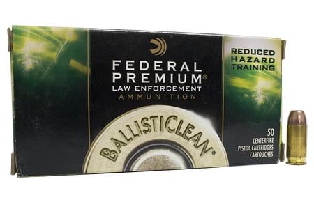 Federal 40SW 125 gr RHT Ballisticlean Trade Ammo 50/Box