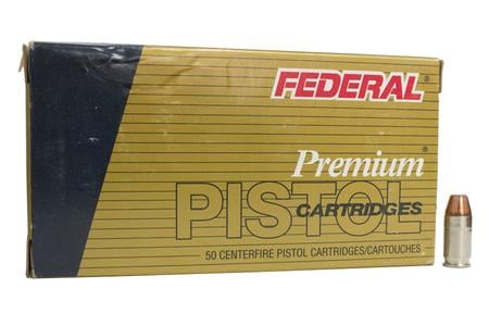 FEDERAL AMMUNITION 380 Auto 90 gr Hydra-Shok JHP Premium Trade Ammo 50/Box