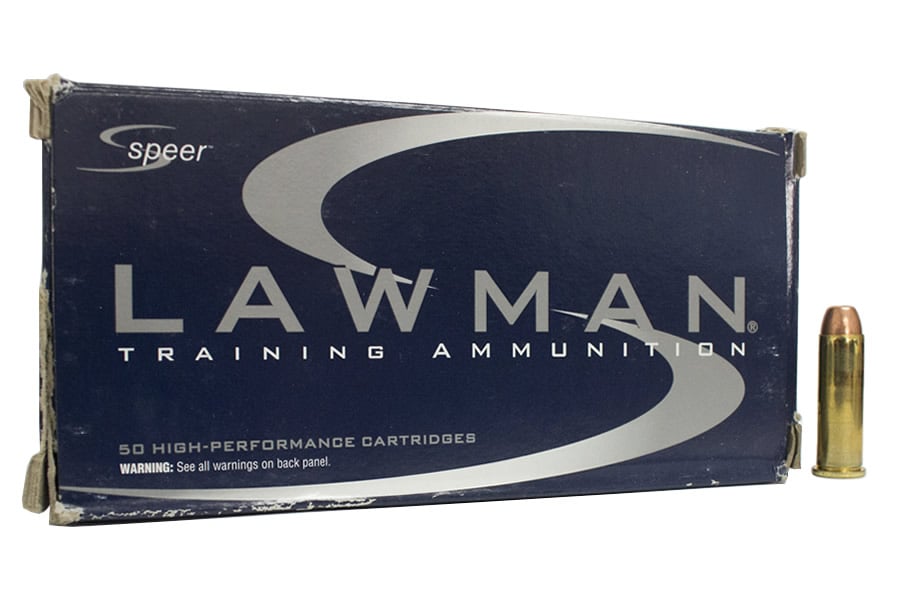 Speer 38 Special 158 gr TMJ Lawman Cleanfire Trade Ammo 50/Box