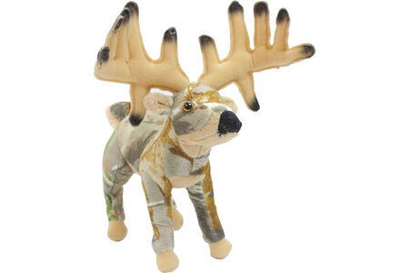 10” WHITETAIL DEER CAMO STUFFED ANIMAL