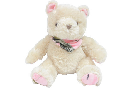 10” PINK BEAR W/ CAMO ACCENTS