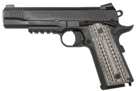 COLT M45A1 .45ACP Close Quarter Battle Pistol with Night Sights and Integral Rail