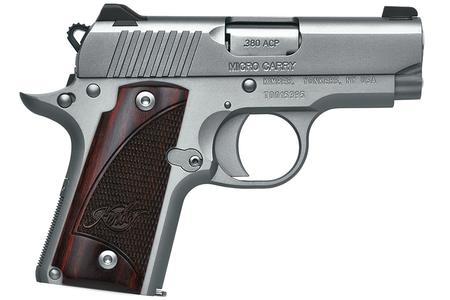 KIMBER Micro Stainless Rosewood .380 ACP Carry Conceal Pistol